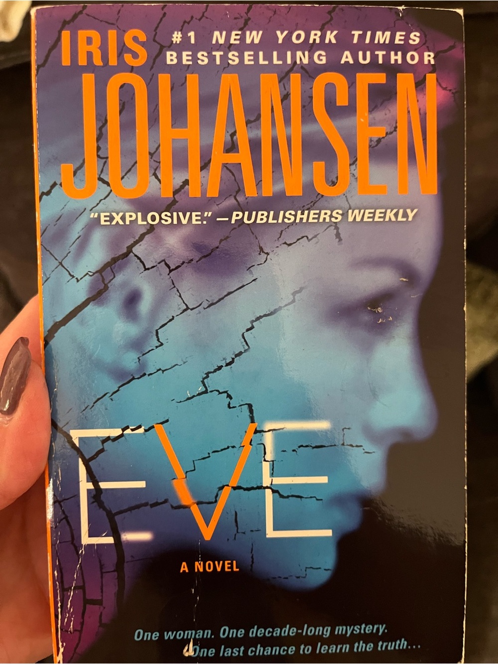 Iris Johansen - “Eve” - paperback book